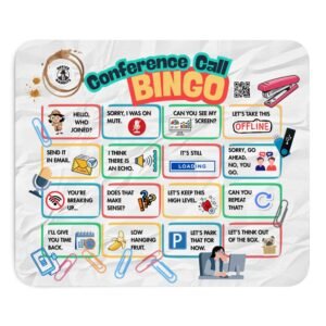 Conference Call Bingo Mouse Pad - EU